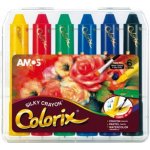 Amos Colorix krajony, rozmývatelné barvy, 6 kusů v pouzdře – Hledejceny.cz