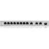 Diseqc přepínače Zyxel XGS1250-12 12-port Gigabit Webmanaged Switch, 8x gigabit RJ45, 3x MultiGig 1/2.5/5/10G, 1x SFP+