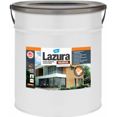 Het Soldecol Lazura Premium 10 l šedá – Zboží Mobilmania