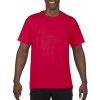 Pánské sportovní tričko Unisex funkční tričko PERFORMANCE CORE sportovní Scarlet červená