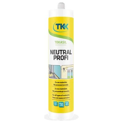 TKK TEKASIL SANITAR NEUTRAL PROFI silikonový tmel 300g šedý – HobbyKompas.cz