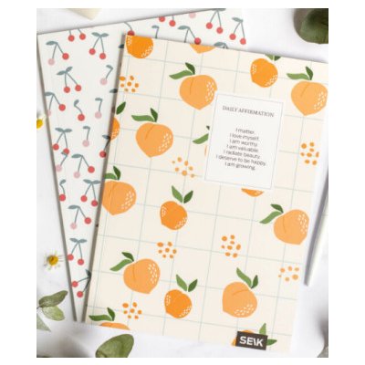 Zápisníky Daily affirmation & Life is sweet (2 ks) – Hledejceny.cz