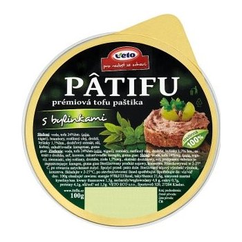 Veto Patifu Paštika tofu s bylinkami 100 g