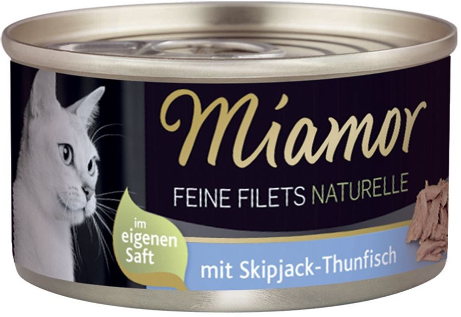 Miamor Feine Filets Naturelle tuňák & losos 6 x 80 g