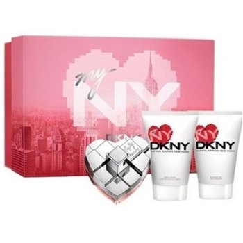 DKNY My NY EDP 100 ml + 100 ml tělové mléko + 100 ml sprchový gel dárková sada