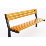 HTI Lavička City KA-K1009 150 cm zinek – Zboží Mobilmania