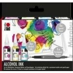 Marabu Alcohol inkoust/sada FLOWERS – Sleviste.cz