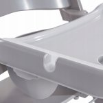 Hauck Alpha Podnos jídelního stolu šedý – Zboží Dáma