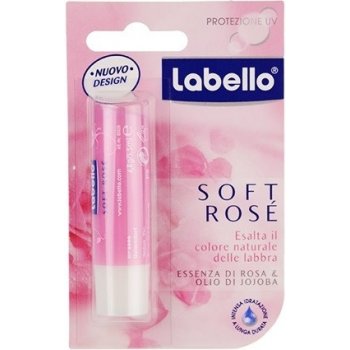 Labello Soft Rosé Tyčinka na rty 4,8 g