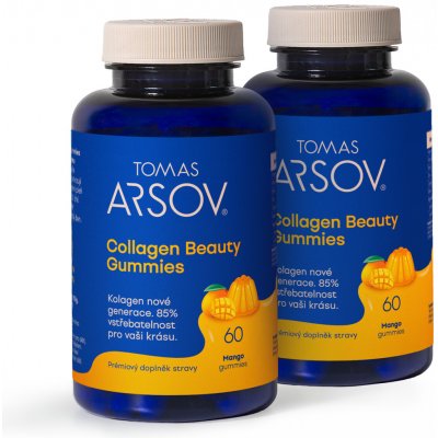 Tomas Arsov COLLAGEN Beauty Gummies 2 x 60 ks – Hledejceny.cz