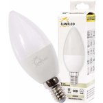 LED žárovka LED E14 B35 10W = 75W 990lm 4000K Neutrální bílá 180° LUMILED – Zboží Živě