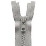 YKK VISLON® zip kostěný dělitelný, šedý světlý - 45 cm – Hledejceny.cz