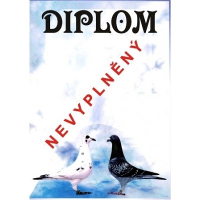 VIZINGR Holubáři diplom A4 č.8 Holub č.8 BEZ TEXTU – Hledejceny.cz