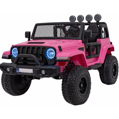mamido Elektrické autíčko terénní Off-Road 3.0 růžové – Zboží Mobilmania
