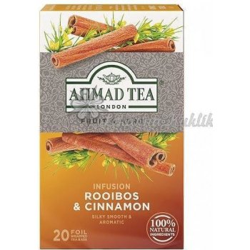 Ahmad Tea Rooibos a skořice 20 x 1,5 g