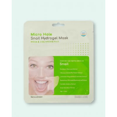 Beauugreen Micro Hole Hydrogel Mask Snail 30 g – Hledejceny.cz