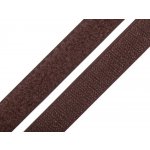 Suchý zip háček + plyš šíře 20 mm, střední, (161) hnědá – Hledejceny.cz