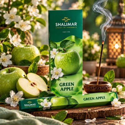 Shalimar Vonné tyčinky Green Apple 15 ks – Hledejceny.cz