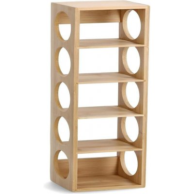 Zeller Present Stojan na víno Bamboo, 53 × 12,5 × 13,5 cm, 5 ks 13565 – Sleviste.cz