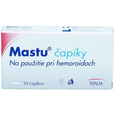 Stada Mastu čípky při hemoroidech 10 ks