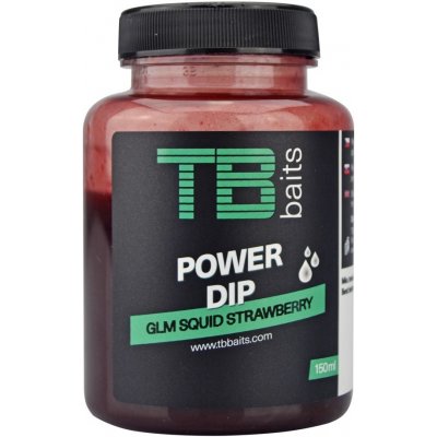 TB Baits Power Dip GLM Squid Strawberry 150 ml – Zbozi.Blesk.cz