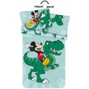 Jerry Fabrics povlečení Mickey Dino 100 x 135 , 40 x 60 cm