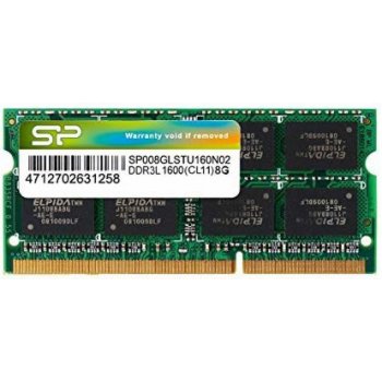 Silicon Power SODIMM DDR3 8GB 1600MHz CL11 SP008GLSTU160N02