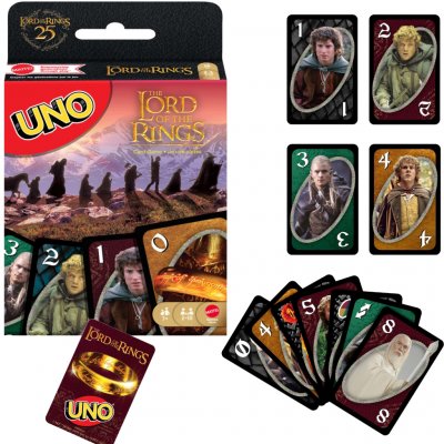 Mattel UNO Pán prstenů – Hledejceny.cz