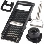 Jipos Tools Struhadlo na zeleninu, černé 07188 JIPOS – Zboží Mobilmania