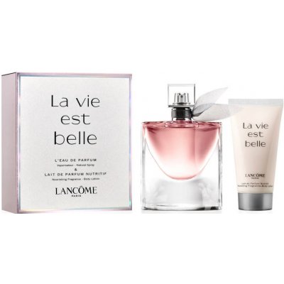 Lancôme La Vie Est Belle EDP 50 ml + EDP 50 ml + tělové mléko 50 ml pro ženy dárková sada – Zbozi.Blesk.cz