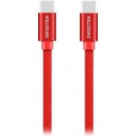 Swissten 71527201 Textile datový kabel USB-C 1,2 m – Zboží Mobilmania