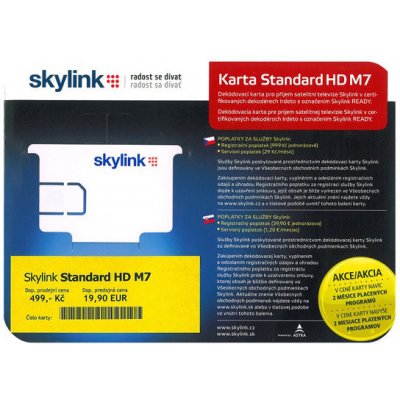 Karta SKYLINK M7 IR HD – Zboží Živě
