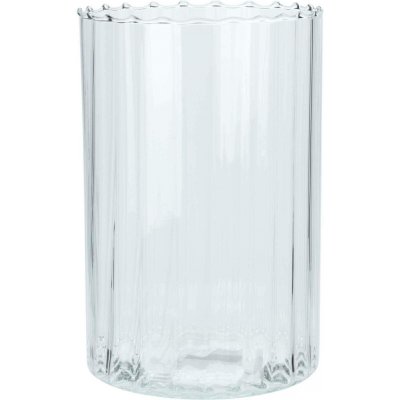 Home Styling Collection Skleněná váza, Ø 18 x 28 cm transparentní – Hledejceny.cz