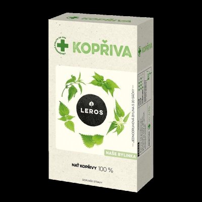 Leros BIO Kopřiva 20 x 1 g – Zbozi.Blesk.cz