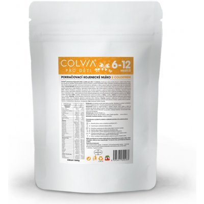 COLVIA s colostrem 6-12m 1 kg – Sleviste.cz