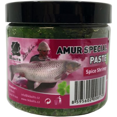 LK Baits Boilies Paste 200ml amur special spice shrimp