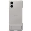 Pouzdro a kryt na mobilní telefon Sony Sony XQZ-CBDEH Stand Cover Xperia 5 V 5G, Gray