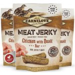 Carnilove Jerky Quail & Chicken Bar 100 g – Zboží Mobilmania