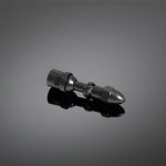 Závitová redukce pro zpětná zrcátka Highway Hawk pro moto HARLEY DAVIDSON, černá (1ks) | Zboží Auto