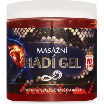 Putorius bylinná mast masážní balzám Hadí gel 500 ml – Hledejceny.cz