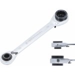 BGS technic Ráčnový očkový klíč 4 v 1 10 x 13 - 17 x 19 mm BGS 30007 – Zboží Dáma