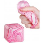 Schylling NeeDoh Mačkací kostka Nice Cube Candy Swirl – Hledejceny.cz