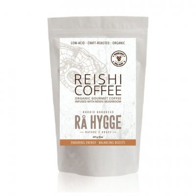 Rå Hygge Bio Peru Arabica REISHI zrnková 227 g – Hledejceny.cz