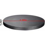 G.Gastro Pečicí plotna do palačinkovače - 400x400x40 mm - nerezová ocel - kompatibilní s CGOM5 - D9783745 – Hledejceny.cz