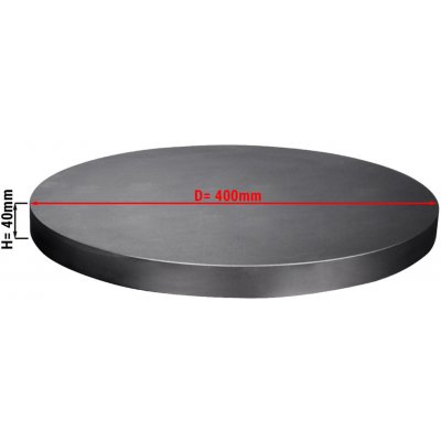 G.Gastro Pečicí plotna do palačinkovače - 400x400x40 mm - nerezová ocel - kompatibilní s CGOM5 - D9783745 – Hledejceny.cz