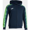 Pánská mikina JOMA ELITE IX ZIP-UP Navy-Fluor Green