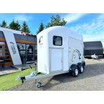 CHEVAL LIBERTE Přívěs pro koně ORIGINS ONE ALU, BÍLÝ, sedlovna – Sleviste.cz