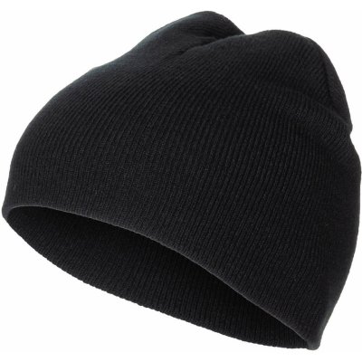 Pro Company čepice beanie jemně pletená Acryl černá – Zboží Mobilmania