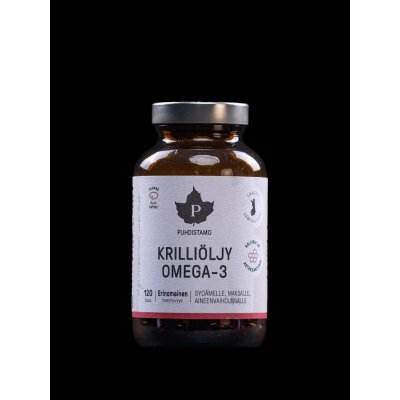 Puhdistamo Super Omega 3 krill olej 120 kapslí – Hledejceny.cz