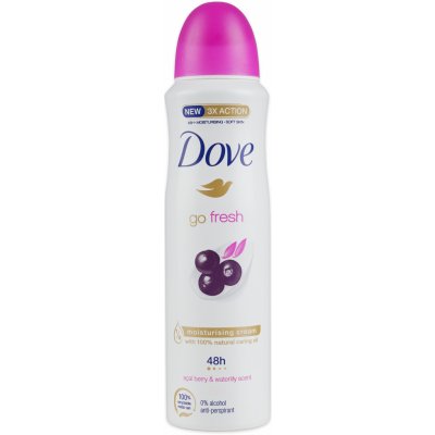 Dove Go Fresh Acai & Waterlili antiperspirant deospray 150 ml – Zboží Mobilmania